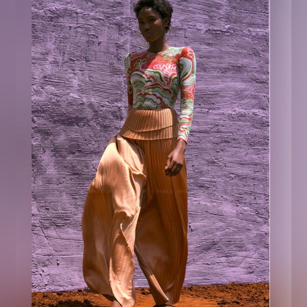 Andrea Iyamah Linea Pleated Pants - XXL BRAND NEW W TAGS